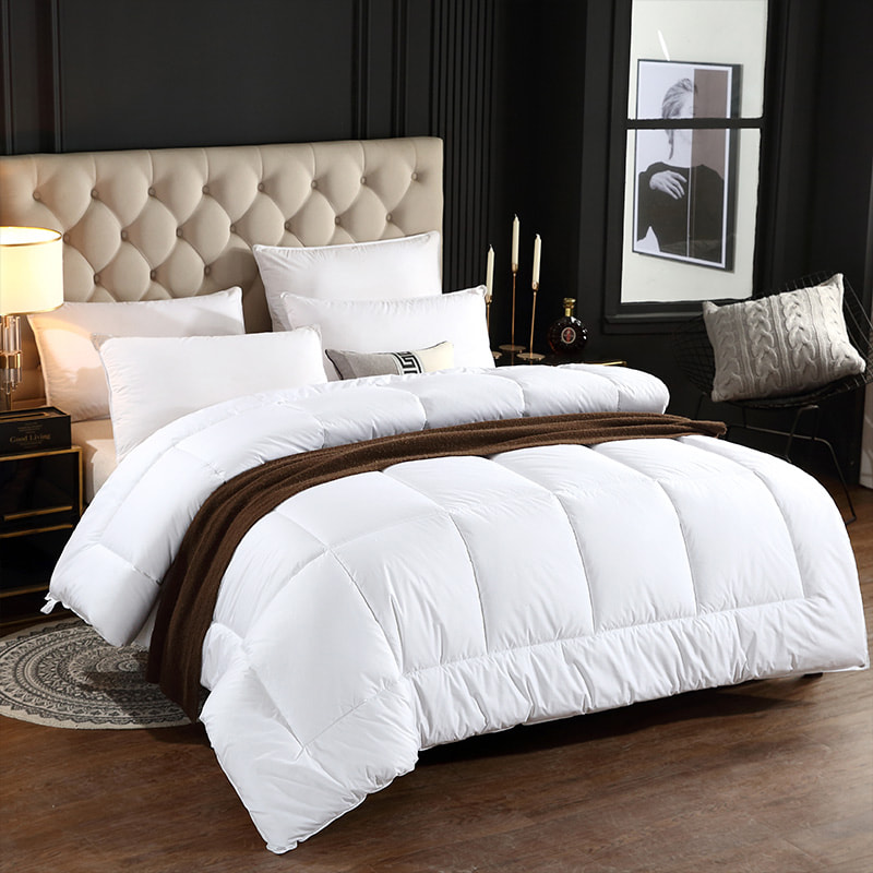 مجموعة صفيحة سرير بولي كوتون الصلبة