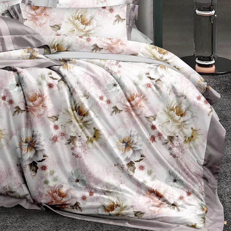 لحاف صيف حريري رقمي رائع