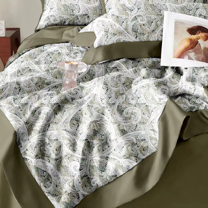 لحاف صيف حريري رقمي رائع