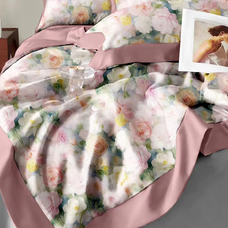 لحاف صيف حريري رقمي رائع