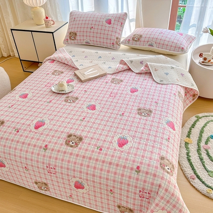 القطن النقي من السرير المبطن ناعمًا ناعمًا