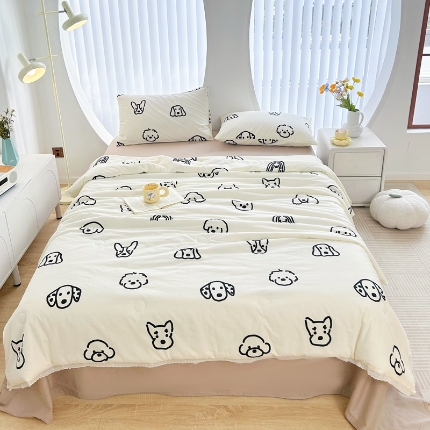 لحاف القطن الصيفي النقي ناعم بارد بارد