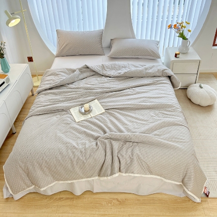 لحاف القطن الصيفي النقي ناعم بارد بارد