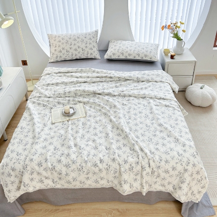 لحاف القطن الصيفي النقي ناعم بارد بارد