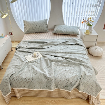 لحاف القطن الصيفي النقي ناعم بارد بارد
