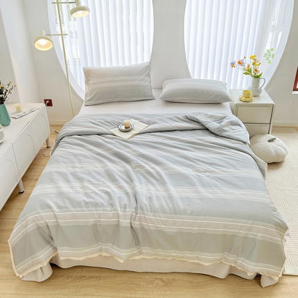 لحاف القطن الصيفي النقي ناعم بارد بارد