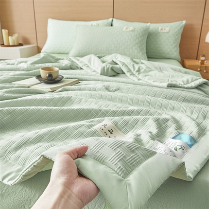 لحاف الصيف في وافل تنفس لينة دافئة