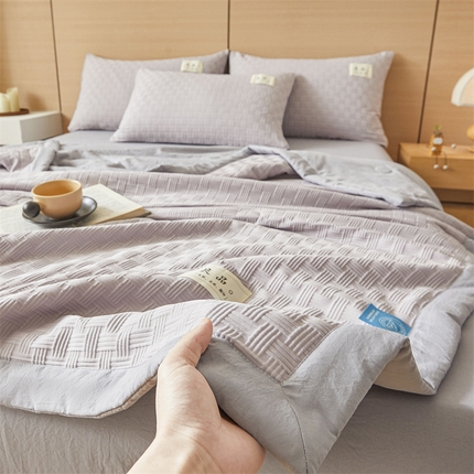لحاف الصيف في وافل تنفس لينة دافئة